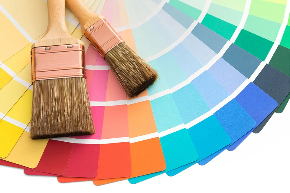 Herramientas para aplicar pinturas y barnices del archivo histórico